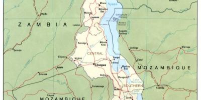 Malawian نقشہ
